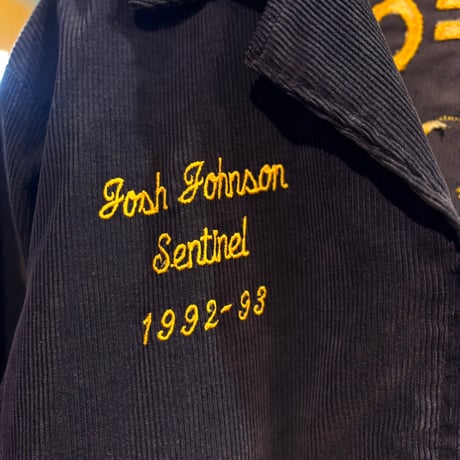 1990's "FFA"  Corduroy Jacket with Tie  SIZE：48