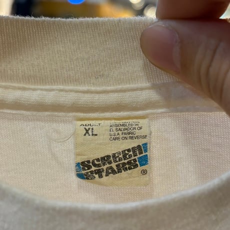 1990's "Budweiser"  Short Sleeve Tee  SIZE：XL