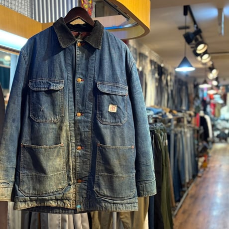 1950's "Rail Chief"  Denim Coveralls  SIZE：L