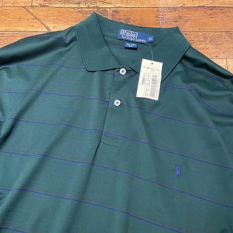 1990's "Polo by Ralph Lauren"　Long Sleeve Polo Shirt　Dead Stock　SIZE : XL