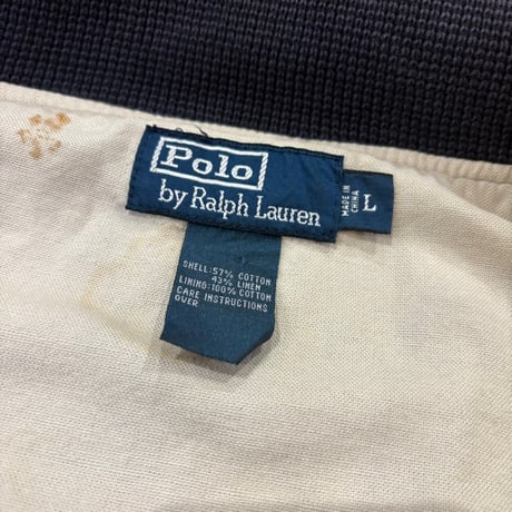 1990's "Polo by Ralph Lauren"  Stadium Jacket  SIZE：L