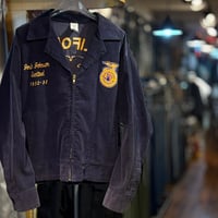 1990's "FFA"  Corduroy Jacket with Tie  SIZE：48