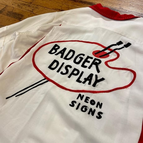 1960's "NAT NAST"　Bowling Shirt　SIZE : L