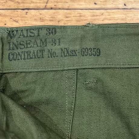 1940's "U.S NAVY" N-3 TROUSERS SIZE : W30 L 31