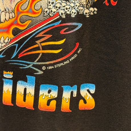 1990's "Easy Riders" Short Sleeve Tee  SIZE：XL