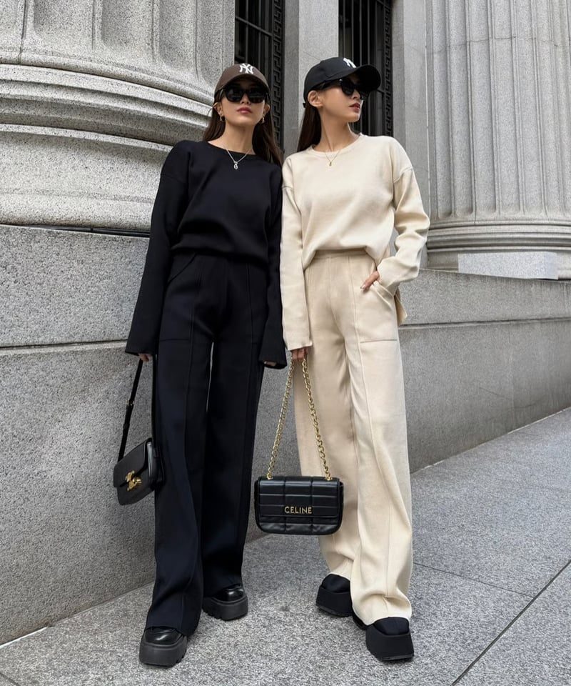 Pintuck Knit Set Up | Admance Online Store