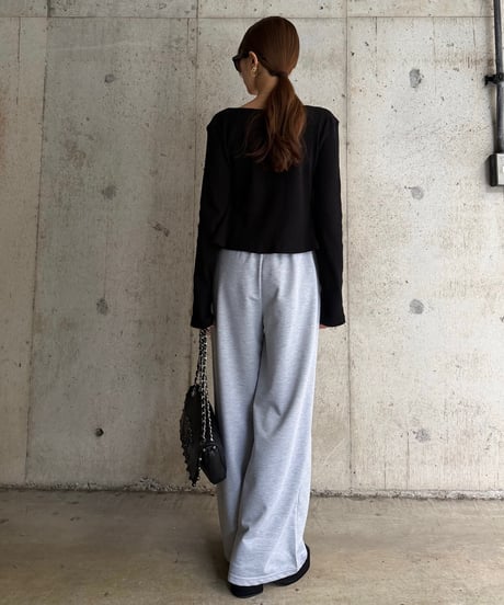 Slit ワイドパンツ