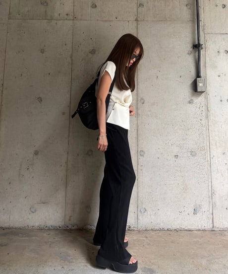 Summer Knit クロストップス