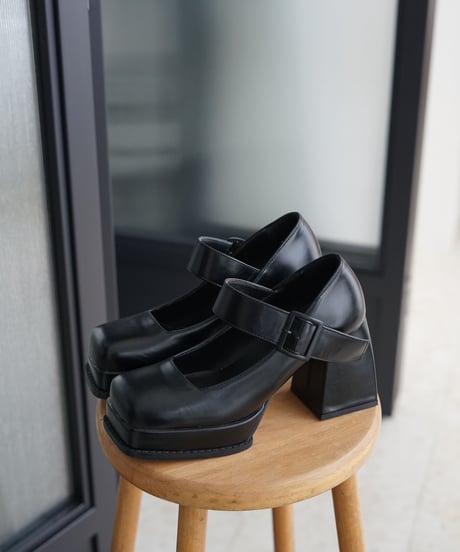 Square Strap Pumps