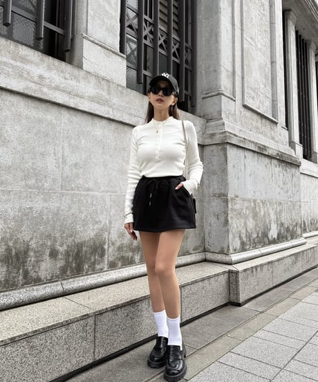 Henley Rib Knit