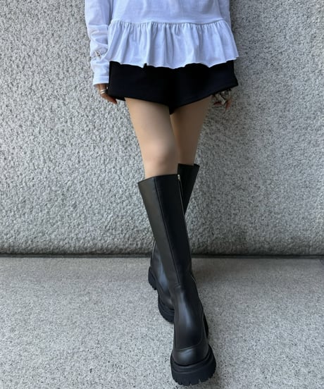 Side Zip Long Boots