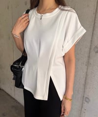 Pintuck Slit Tシャツ