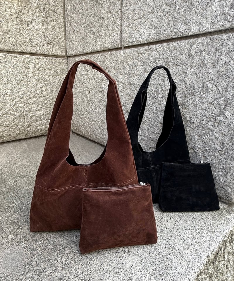 Suede Pouch Set Bag | Admance Online Store