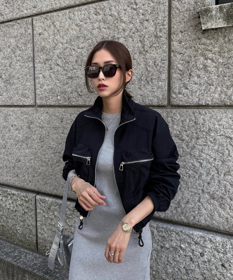 Zip Pocket ブルゾン | Admance Online Store