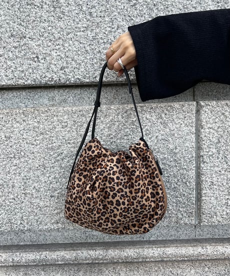 Round Fake Suede Bag