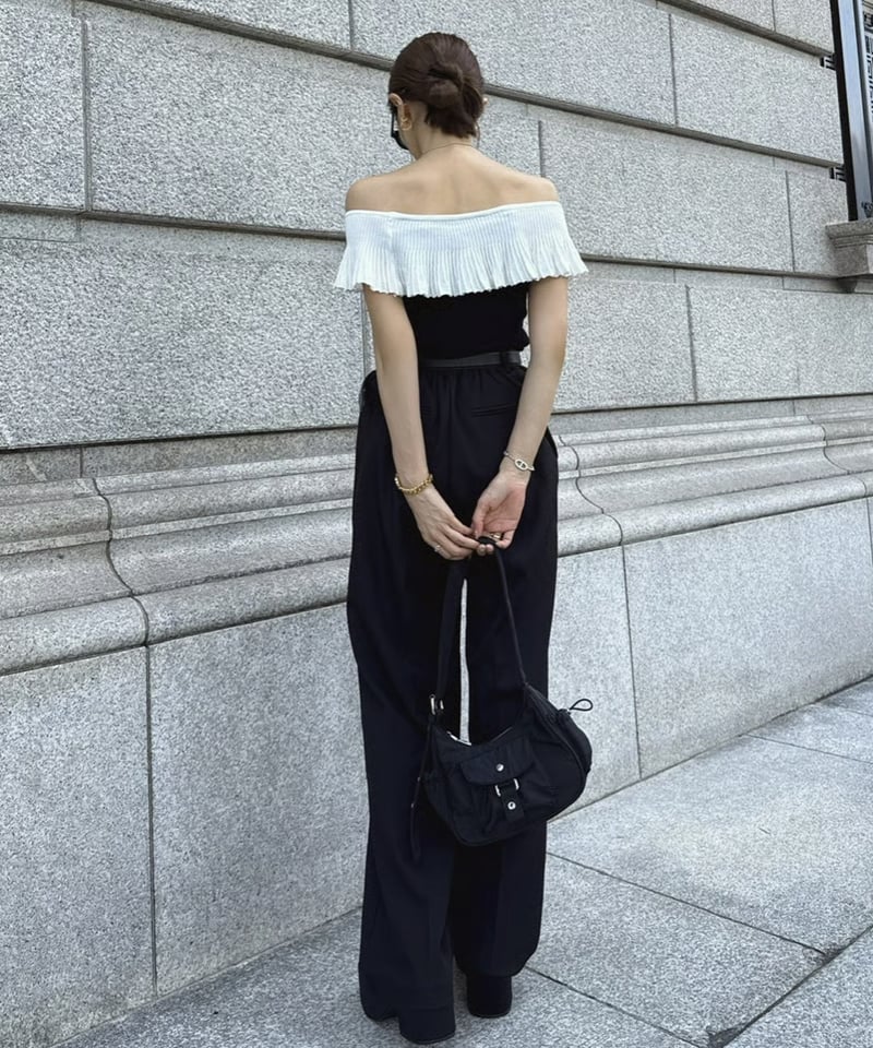 Bicolor Frills Tops | Admance Online Store