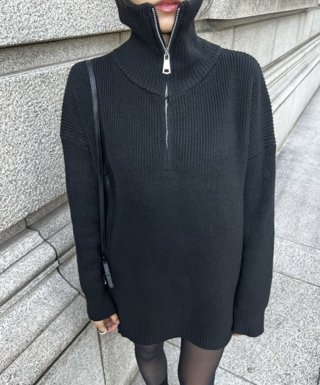 W Zip Turtle Tunic