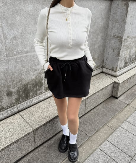 Henley Rib Knit