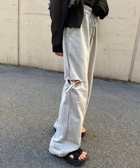 Side Slit ワイドパンツ