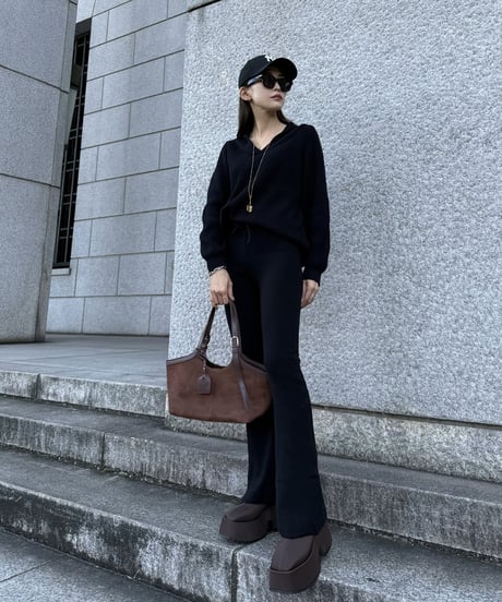 V Neck Flare Set Up