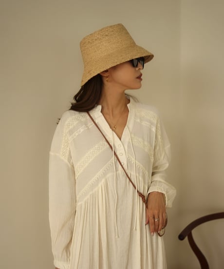 Raffia Bucket Hat