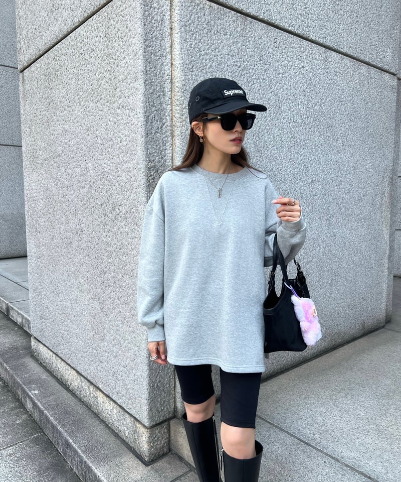 Side Slit Over Sweat | Admance Online Store