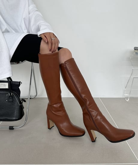 Square Toe Long Boots