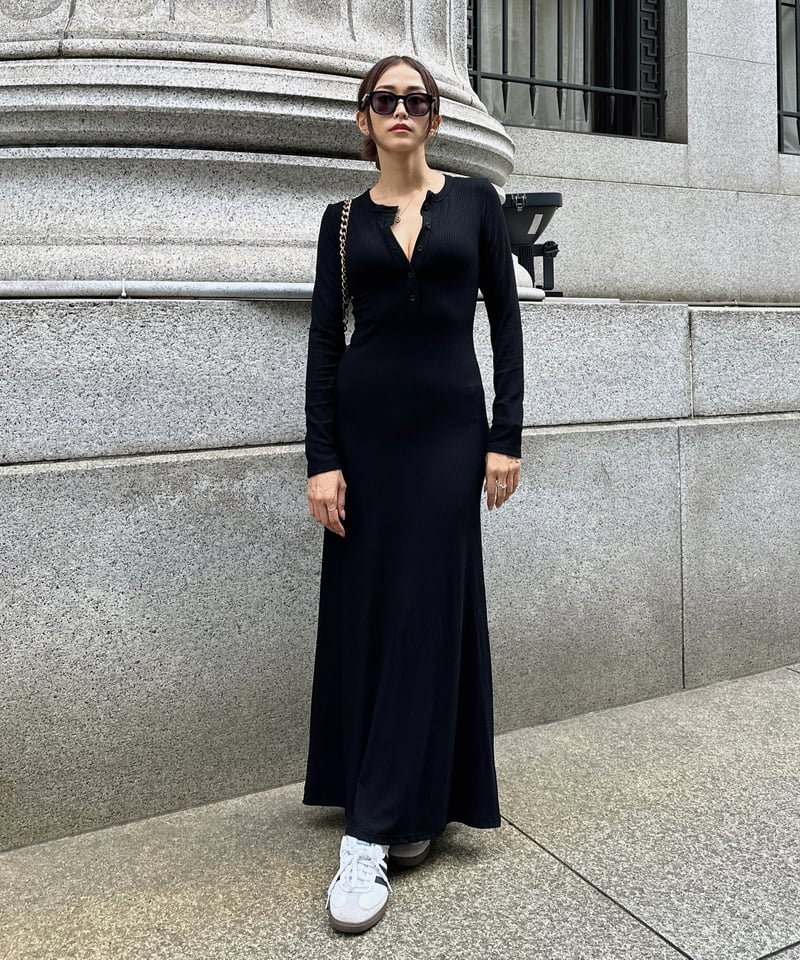 Long Rib Knit Op | Admance Online Store