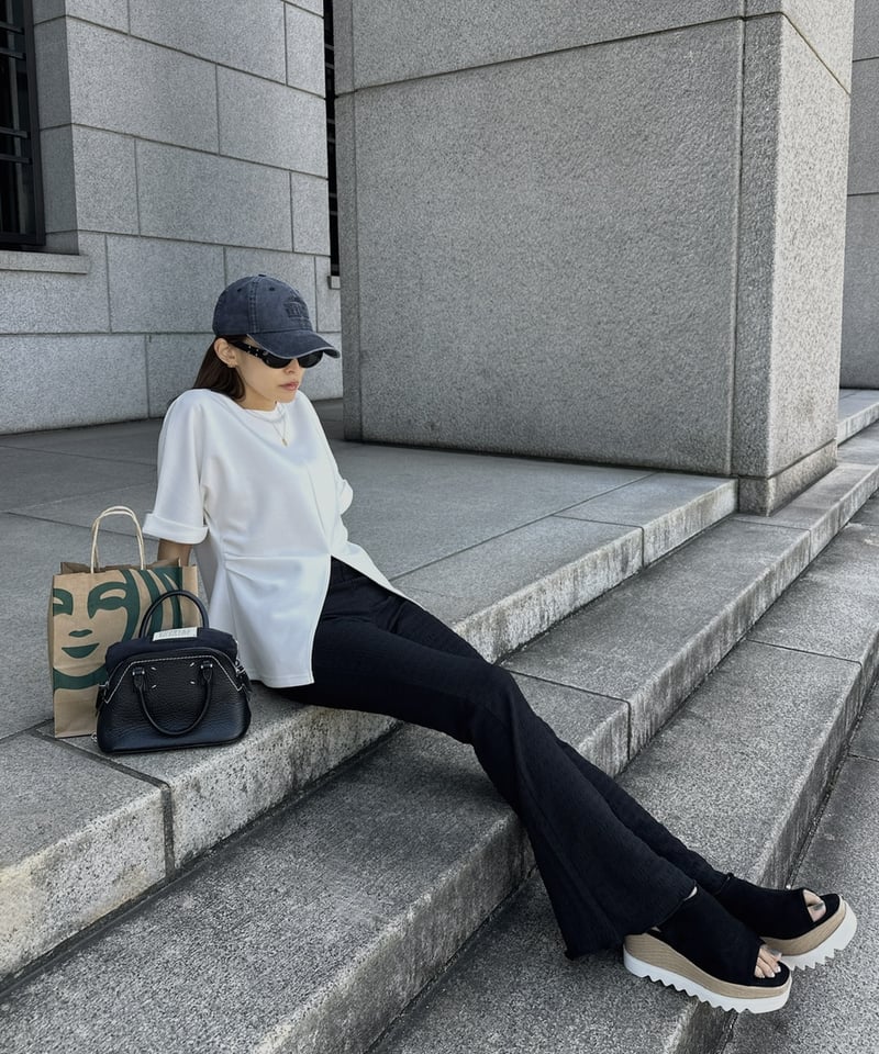 Shirring Boot Cut PT | Admance Online Store