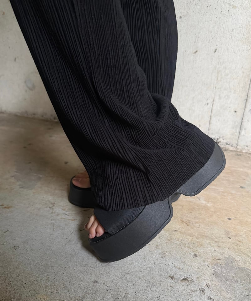 Pleats ストレートパンツ | Admance Online Store