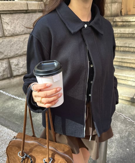 Zip Collar Jacket