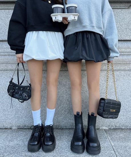 Chunky Heels Short Boots