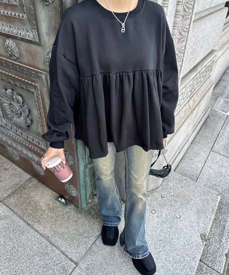 Sweat Flare Tops