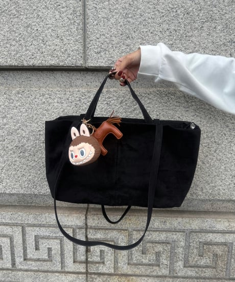 2Way Suede Tote Bag