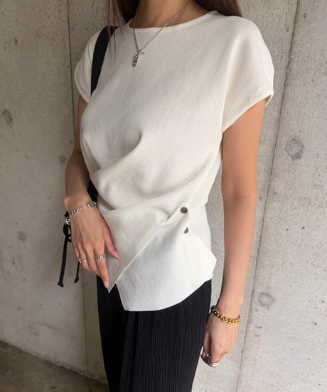 Summer Knit クロストップス