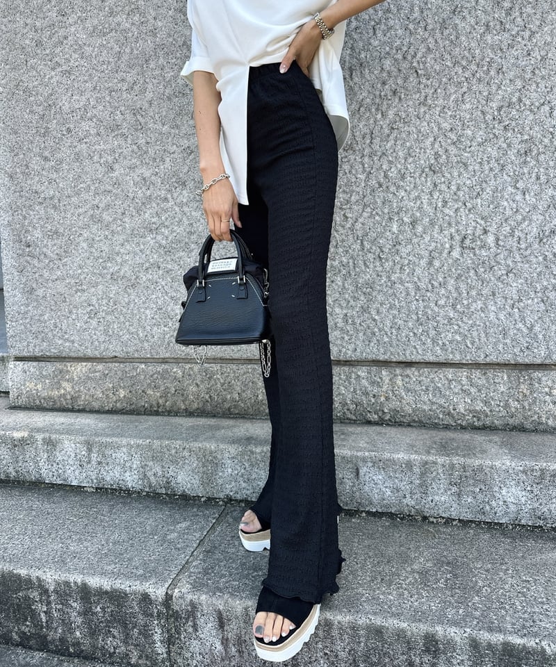 Shirring Boot Cut PT | Admance Online Store