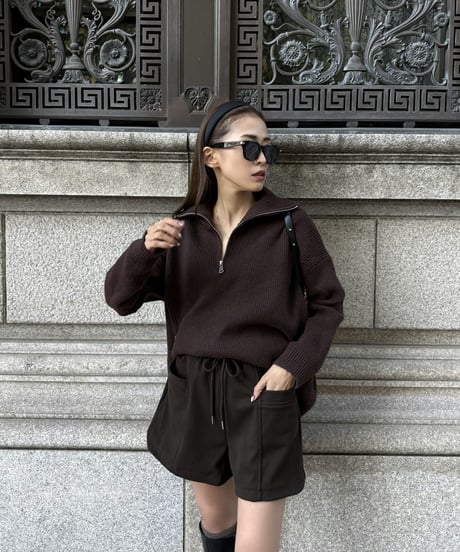 W Zip Turtle Tunic