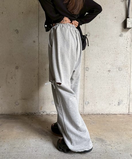 Side Slit ワイドパンツ