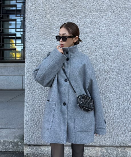 Stand Collar Wool CT