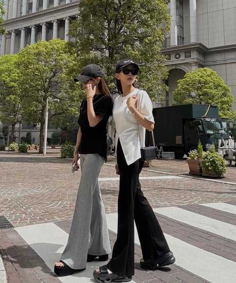 2Way Slit Tシャツ