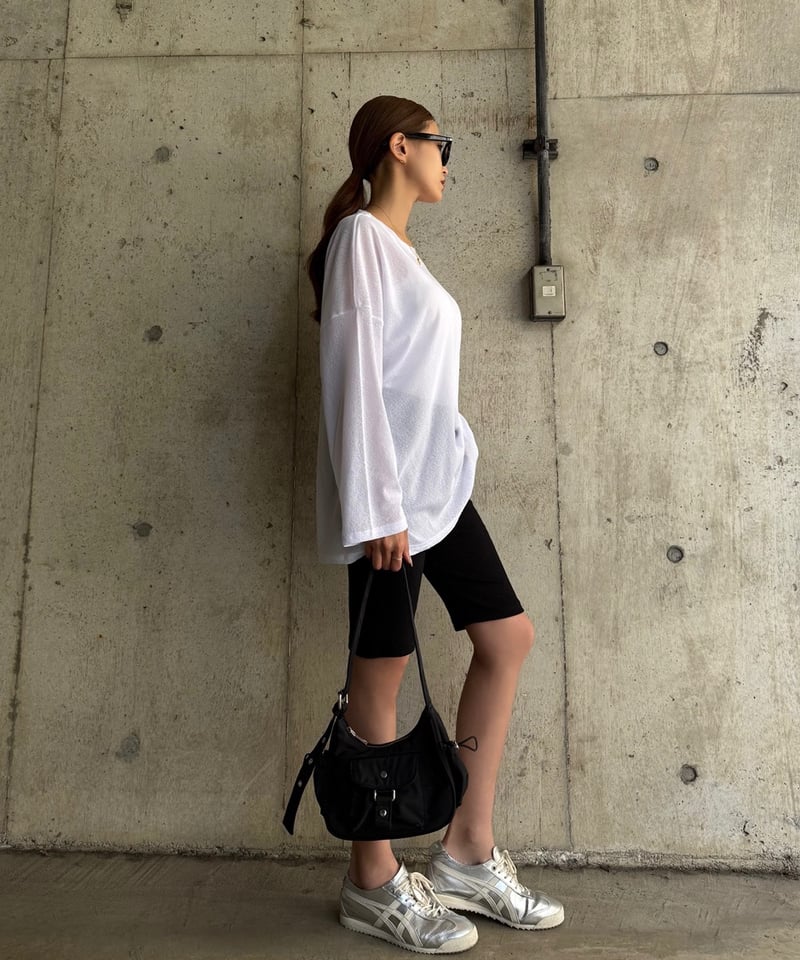 Sheer ロングTシャツ | Admance Online Store