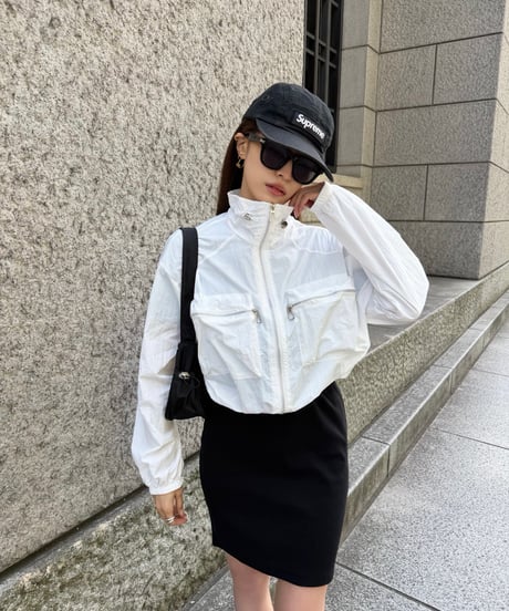 Zip Pocket ブルゾン