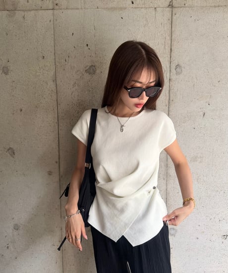 Summer Knit クロストップス