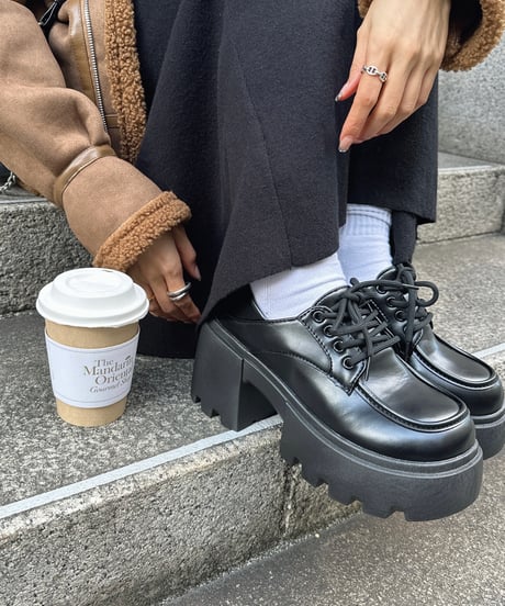 Lace Up Platform Loafer