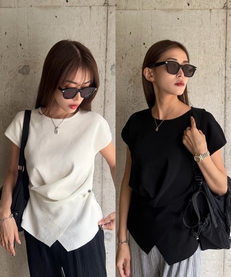 Summer Knit クロストップス