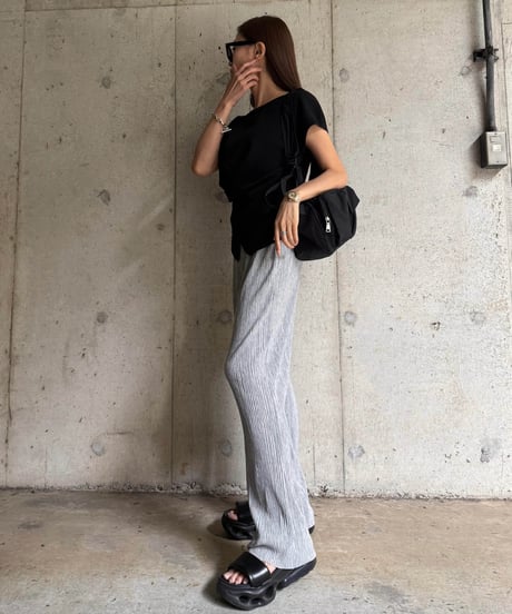 Summer Knit クロストップス
