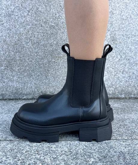 Chunky Heels Short Boots