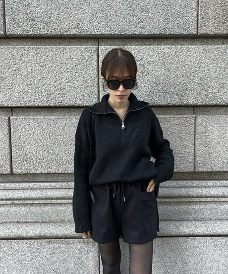 W Zip Turtle Tunic