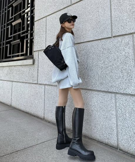 Side Zip Long Boots