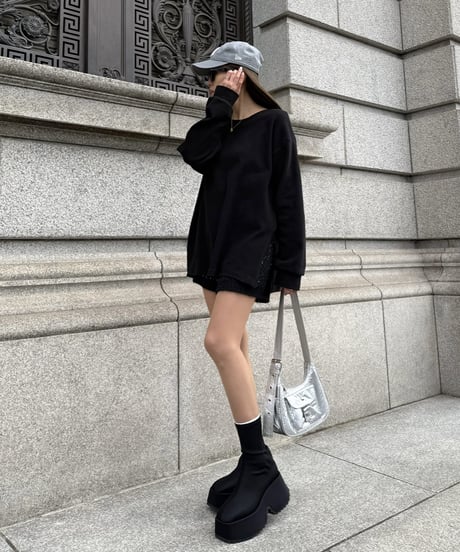 Side Slit Pullover